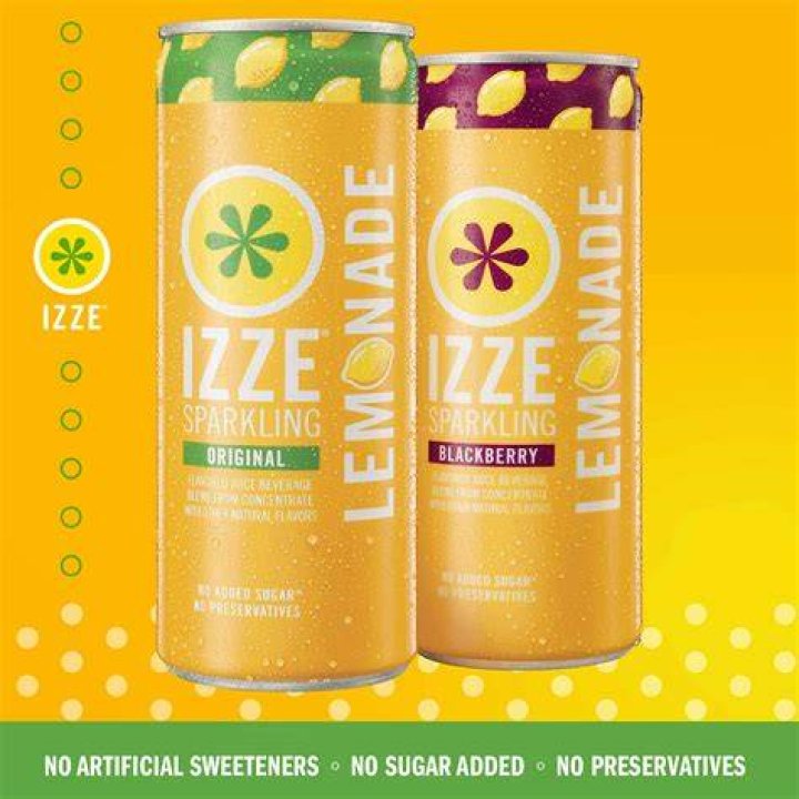 Is there sugar in izze?