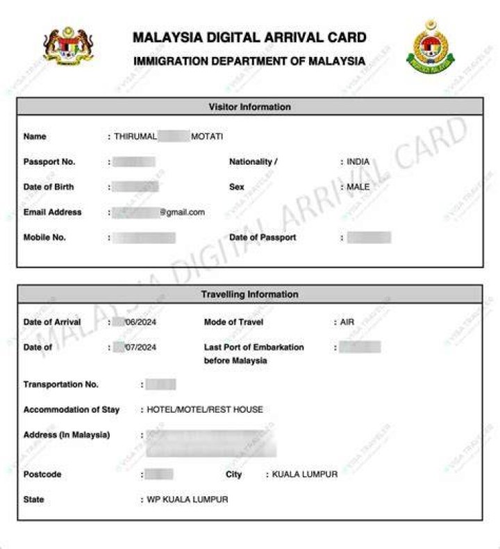 Is there visa on arrival in Kuala Lumpur?