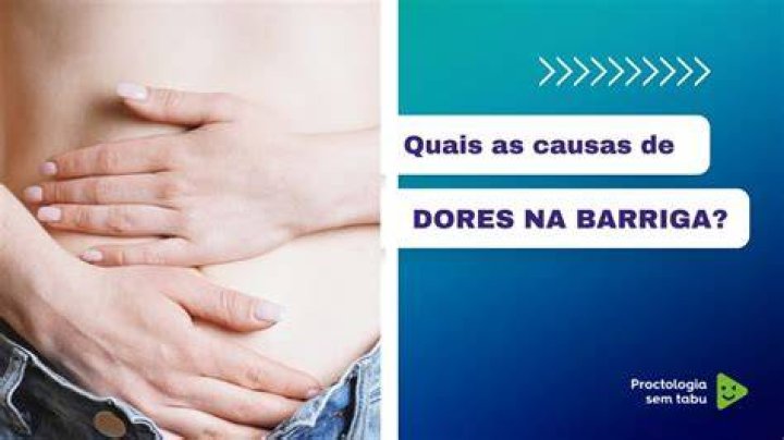 O que significa dor de barriga e diarreia?