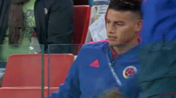 Was James Rodriguez injured?