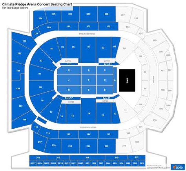 What are the best seats at the Climate Pledge Arena?
