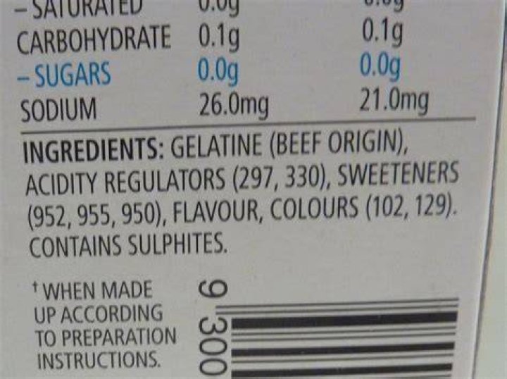 What are the main ingredients of jelly?