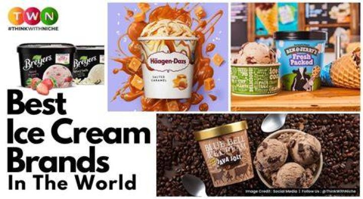 What are the top 10 ice cream brands?