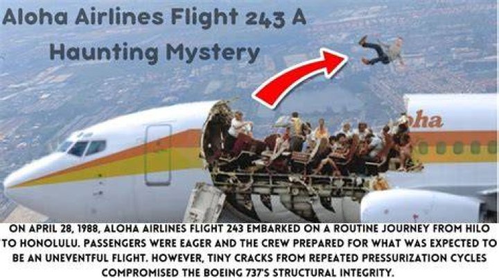 What caused Aloha Airlines Flight 243?
