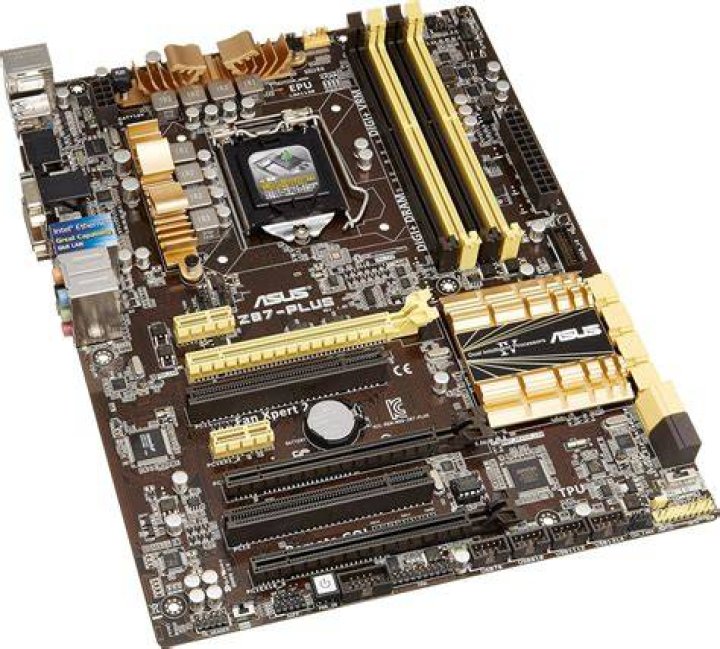 What CPU socket will fit in the Asus Z87 motherboard?