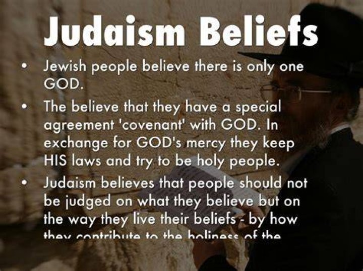 What do the Jews believe in?