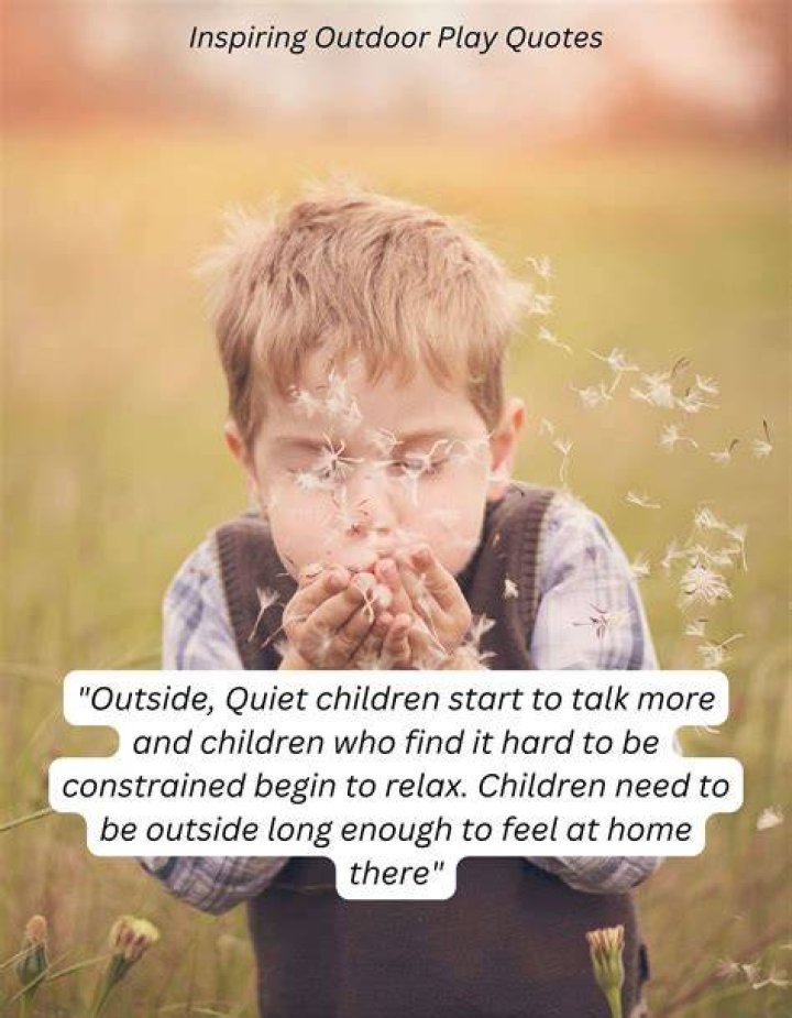 What do theorists say about outdoor play?