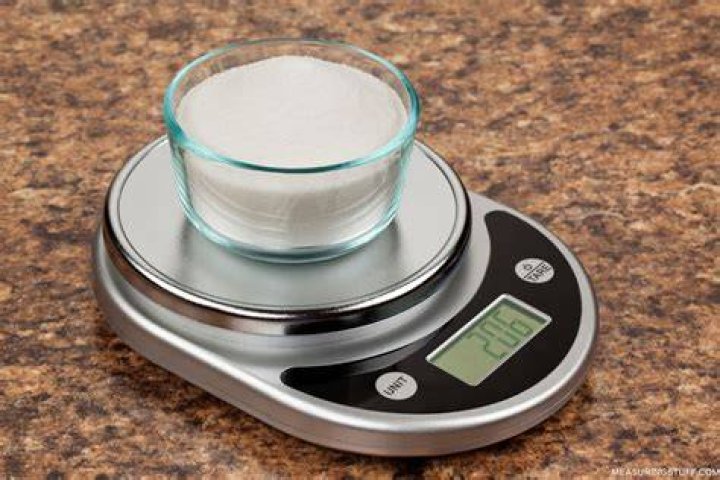 What does 1/2 cup sugar weigh?