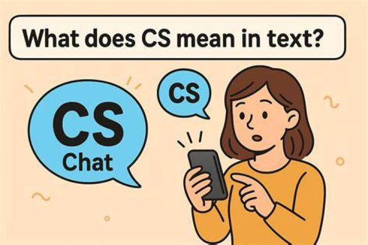 What does CS GO mean in text?