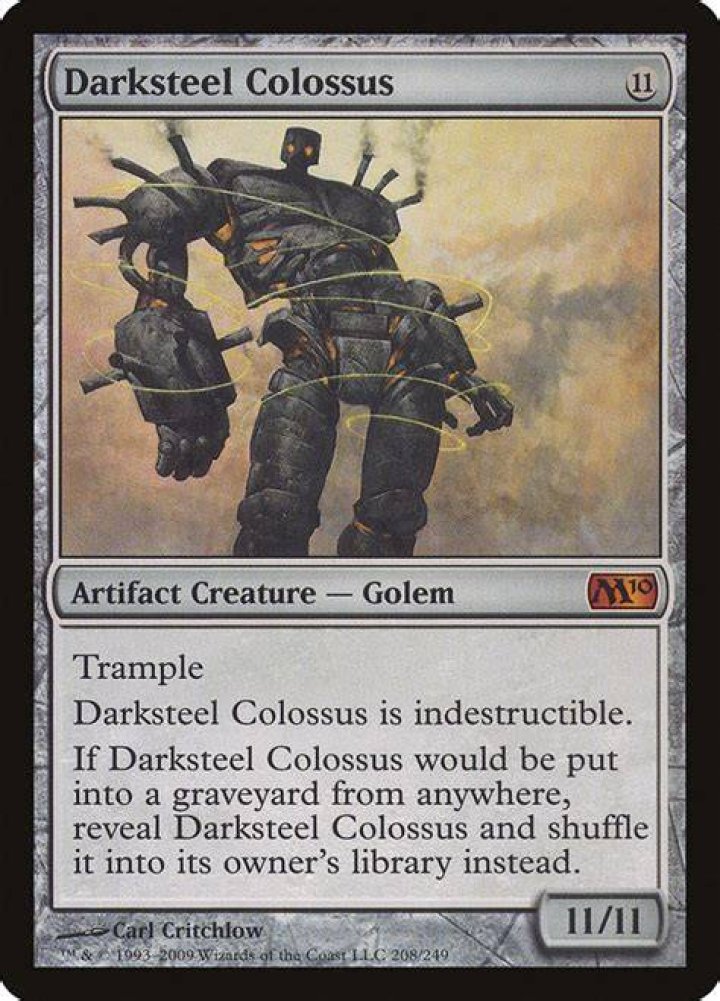 What does darksteel transform into?