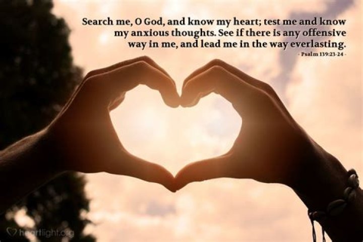 What does it mean for God to search your heart?