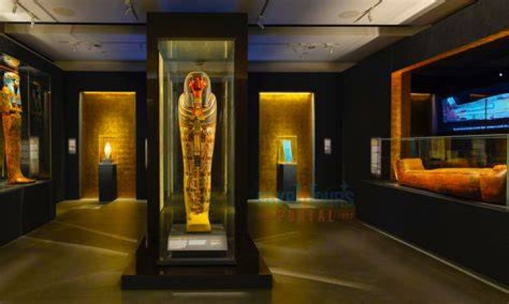 What exhibit is at the Luxor?