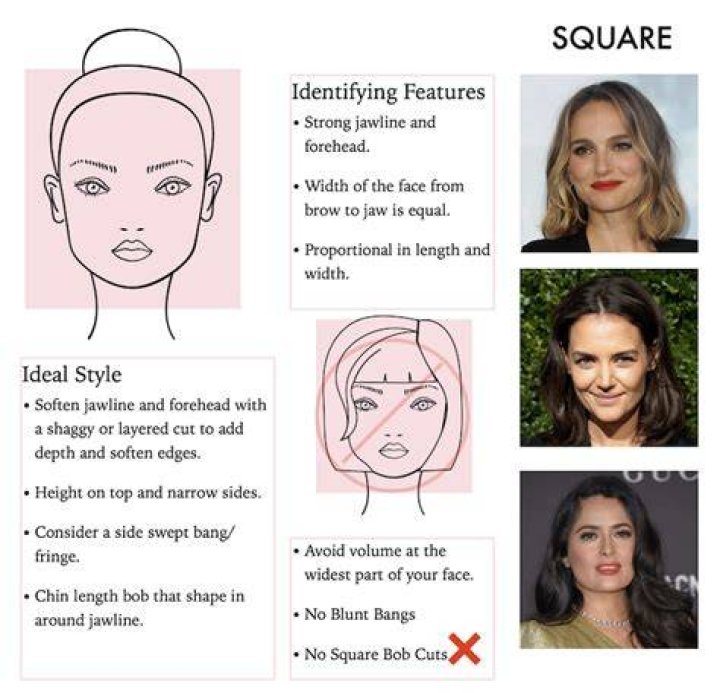 What hair style is best for square face?