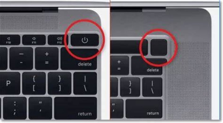What happens if you hold the power button on a Mac?