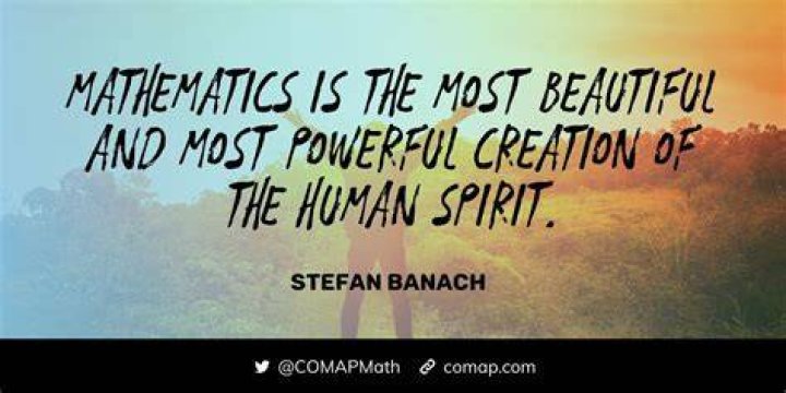 What is a famous math quote?