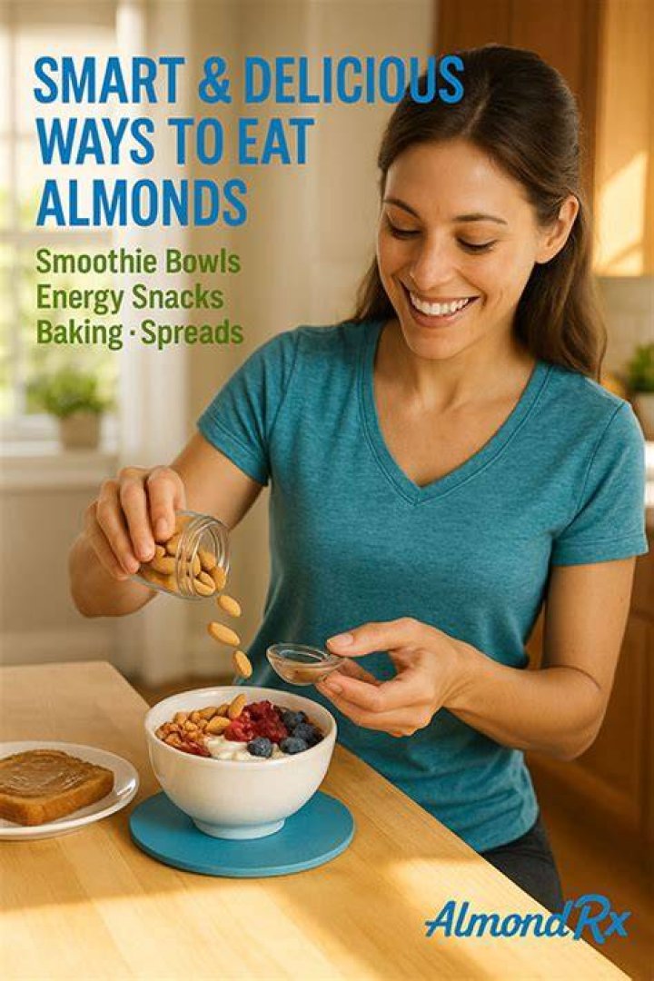 What is a serving of sliced almonds?