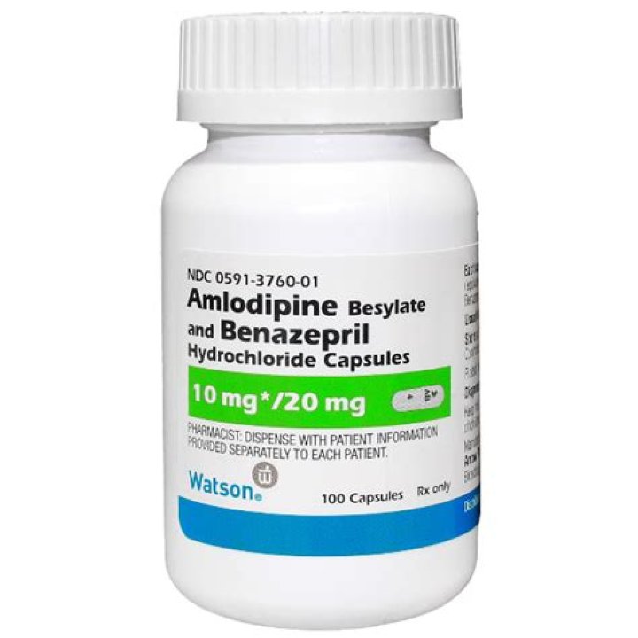What is amlodipine benazepril 10 20mg?