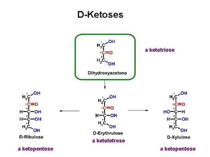 What is an example of Ketotetrose?