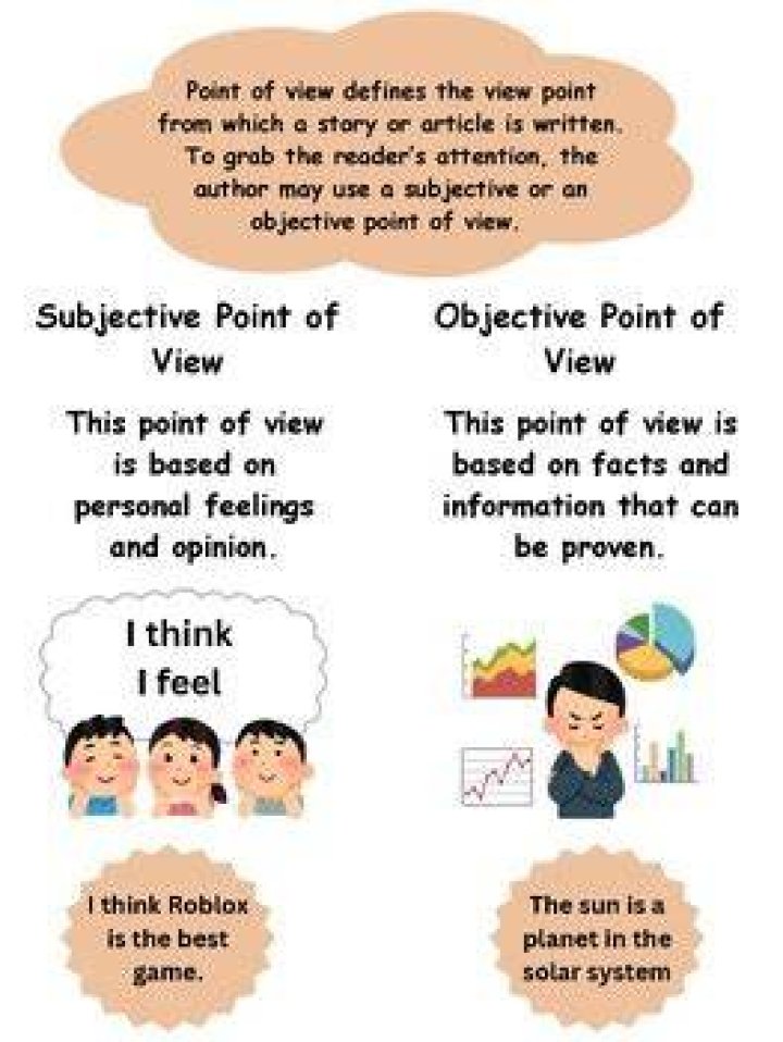 What is an objective point of view?