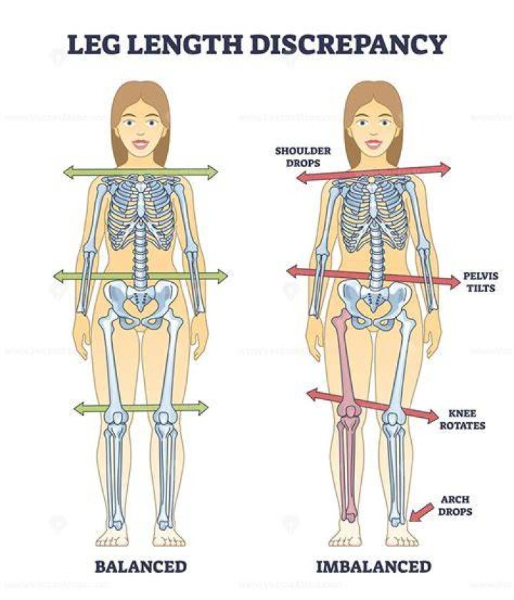 What is considered a significant leg length discrepancy?