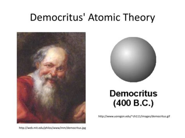 What is Democritus atomic theory?