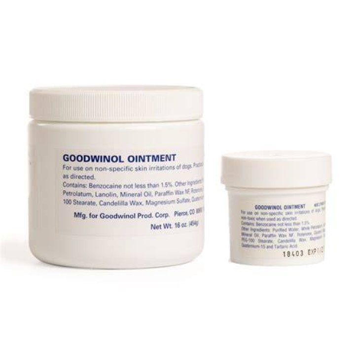 What is Goodwinol ointment used for?