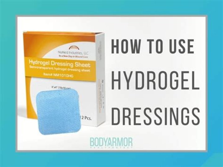 What is hydrogel used for?