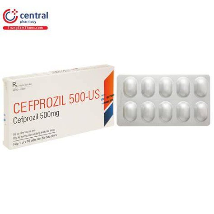What is RAN Cefprozil used to treat?