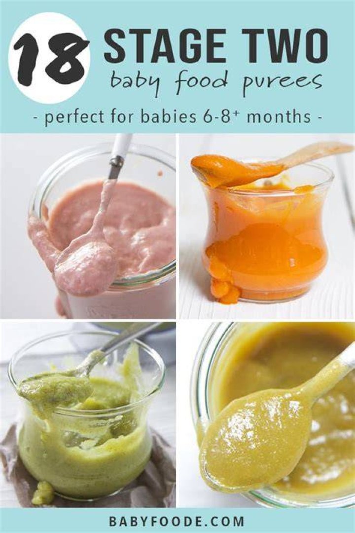 What is Stage 2 of baby food?