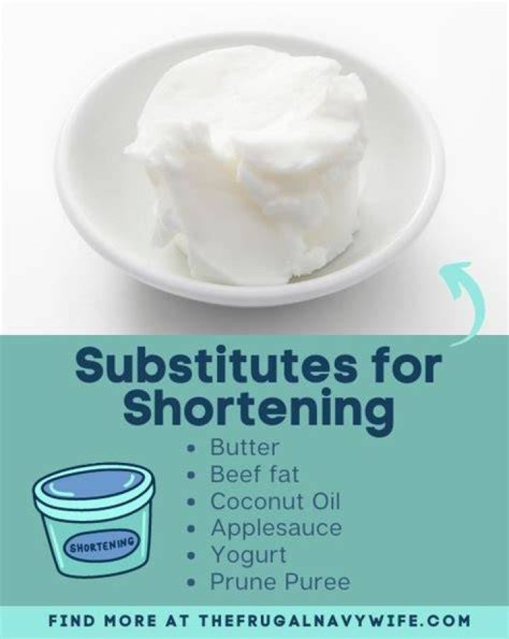 What is the best substitute for vegetable shortening?
