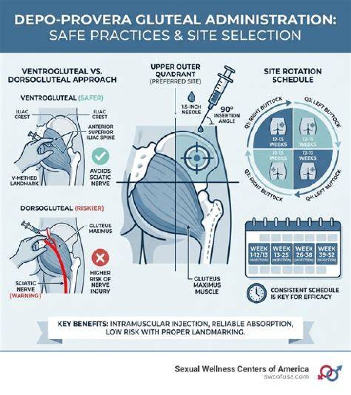 What is the danger of a gluteal injection is given incorrectly?