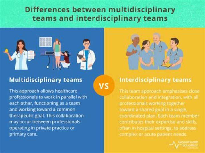 What is the definition of multidisciplinary team?