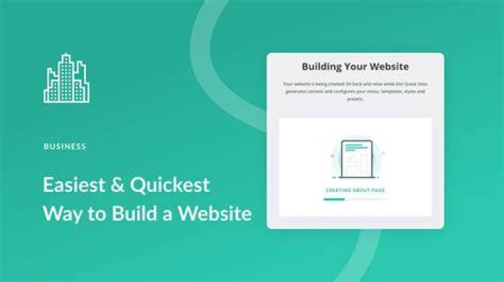 What is the easiest way to set up a website?