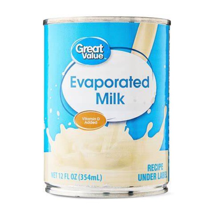 What is the equivalent measurement of 5 big cans of evaporated milk?