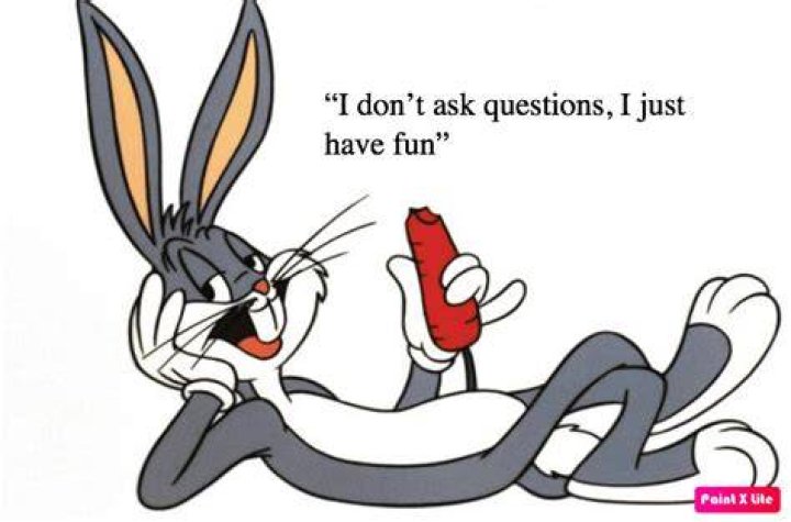 What is the famous line of Bugs Bunny?