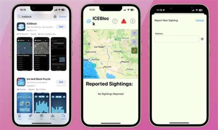 What is the ice app?
