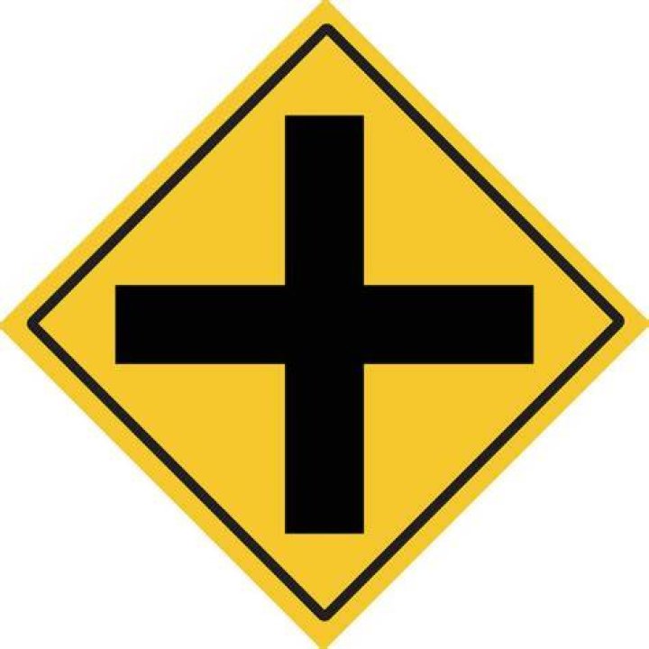 What is the intersection sign?