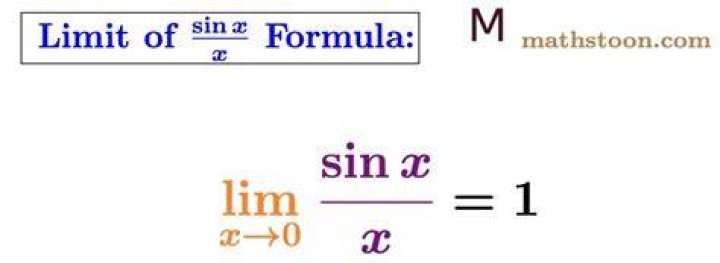 What is the limit of Sinx x as x approaches pi?