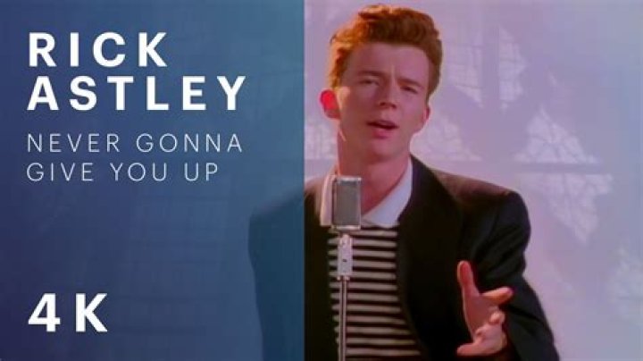 What is the link to Rick Astley Never Gonna Give You Up?