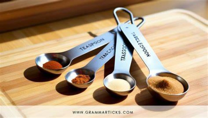 What is the plural form of tablespoon?