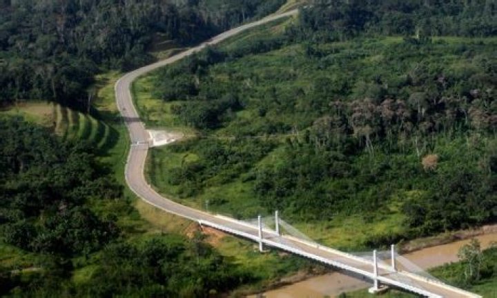 What is the purpose of the Interoceanic Highway?