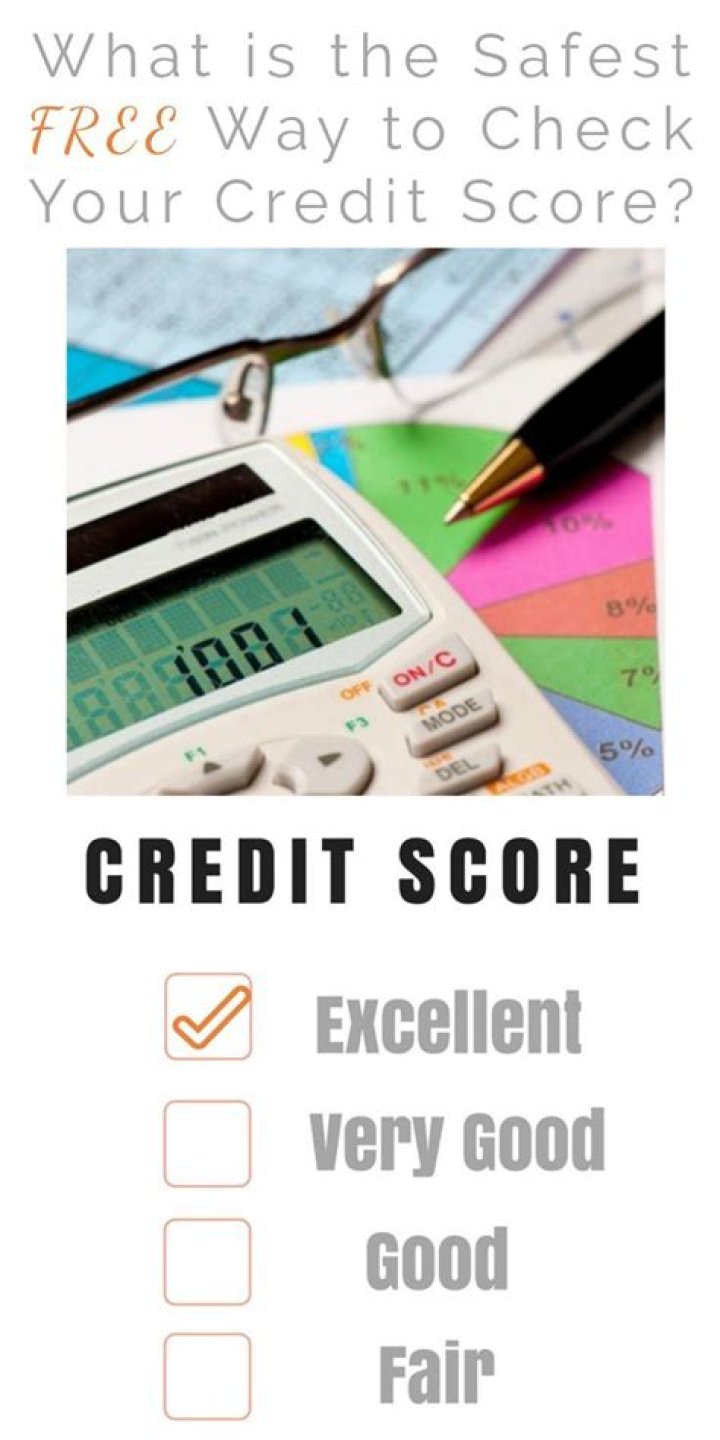 What is the safest way to check your credit score?
