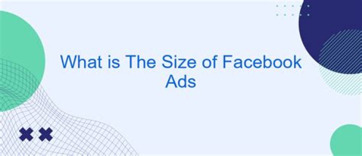 What is the size of Facebook ads?
