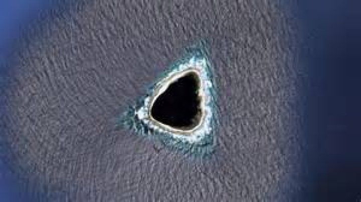 What is the weirdest place in Google Earth?