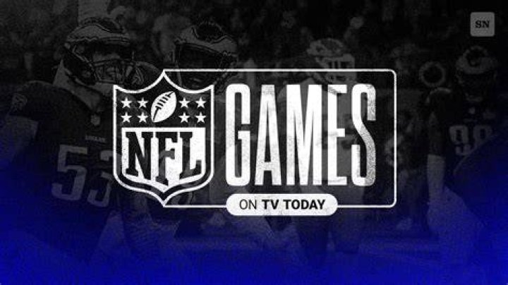 What NFL games are on television today?