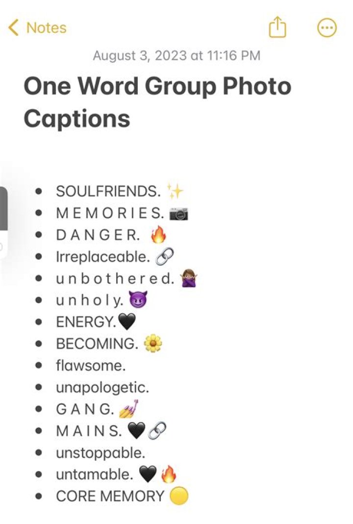 What should I Caption a group photo?