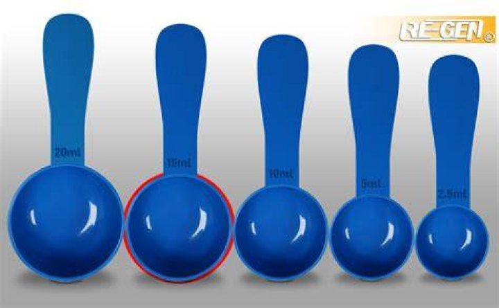 What size spoon is 15mL?