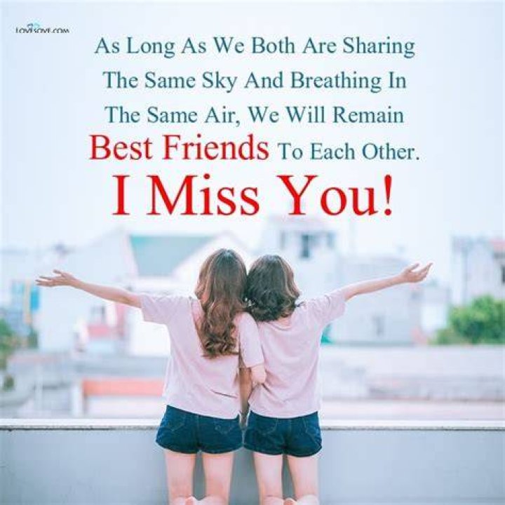 What to do if you miss your best friends?