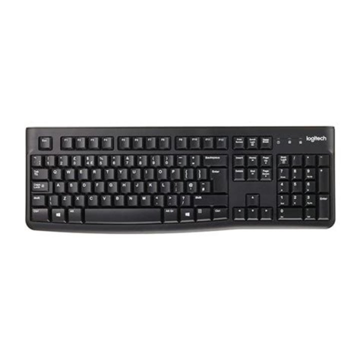 What type of keyboard is Logitech K120?