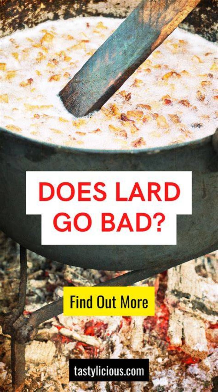 When a recipe calls for lard what do you use?